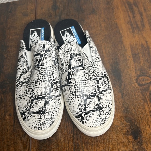 Vans Mule Sf Snake Marshmallow Slip-On Ultracush Size 7.5 Women's - Picture 2 of 7